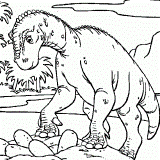 fargelegge dinosaurer